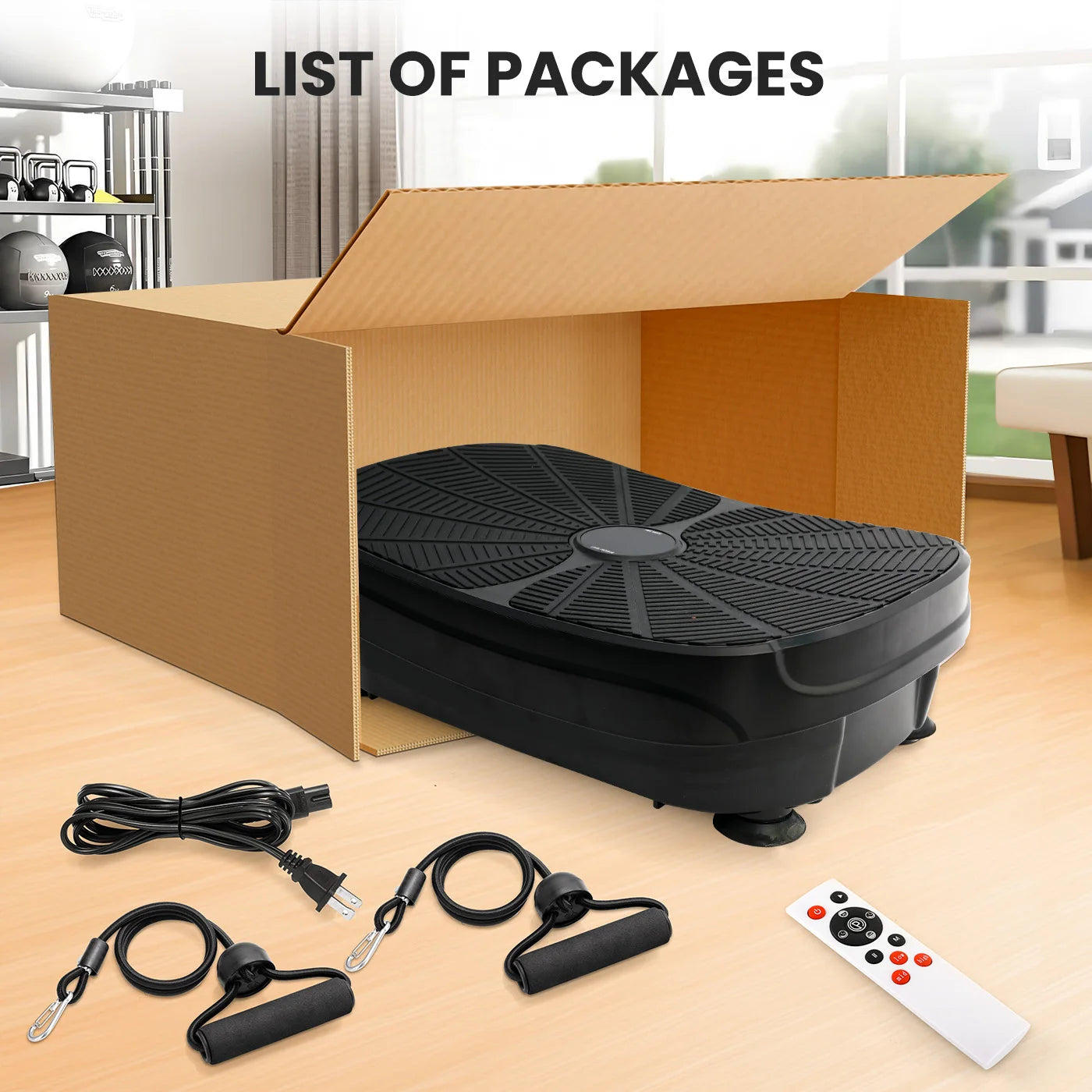 Vibration Plate Machine Whole Body Workout