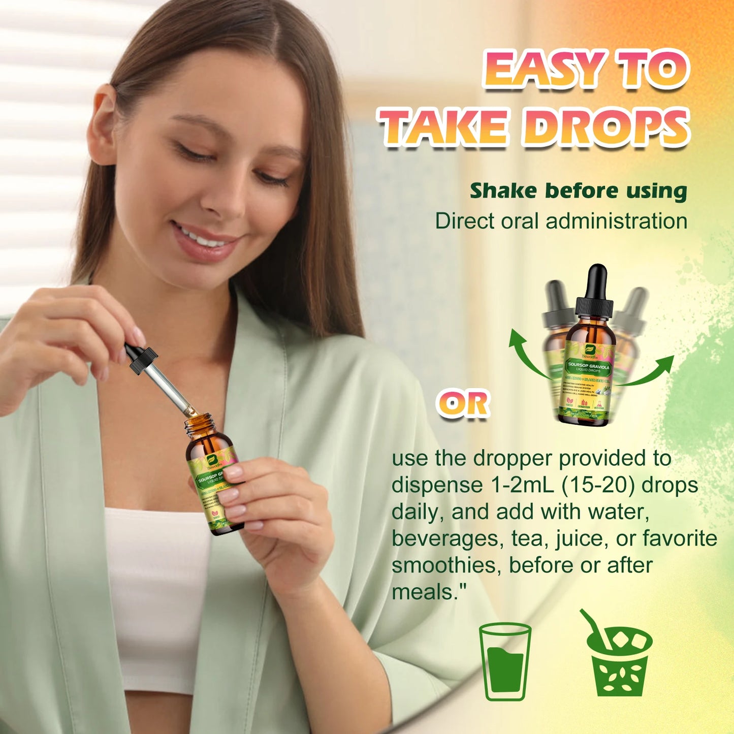 Soursop Graviola Extract Drops.
