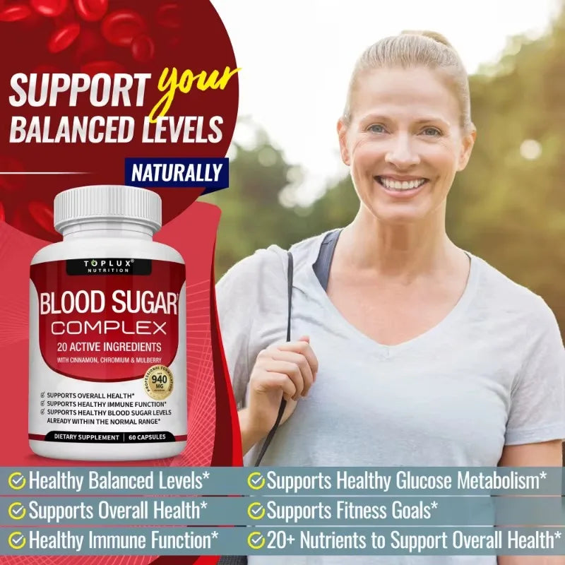 Vitamin C, Vitamin E Supplement, Blood Sugar Complex,