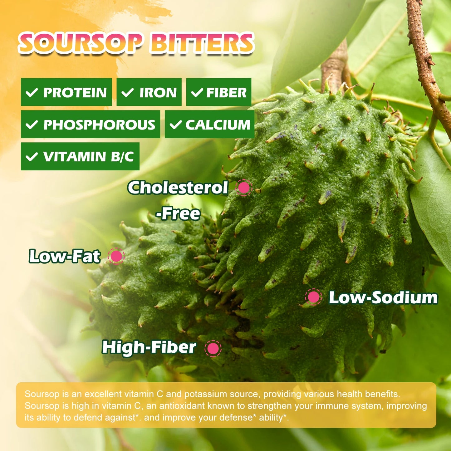 Soursop Graviola Extract Drops.