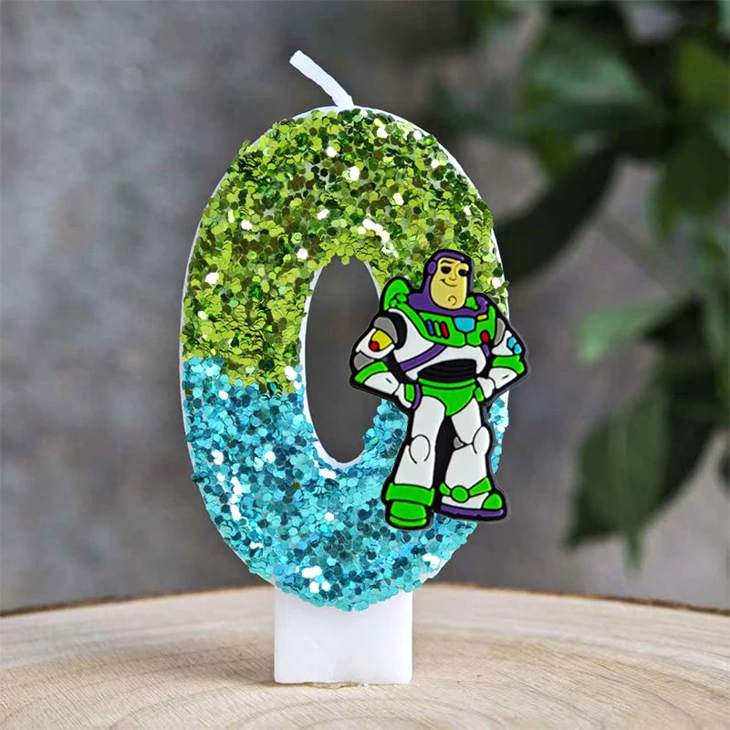 Toy Story Buzz Lightyear Candles.