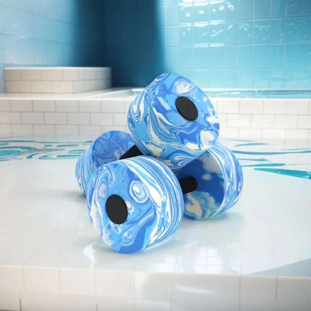 2Pcs Water Dumbbells Aquatic Exercise.
