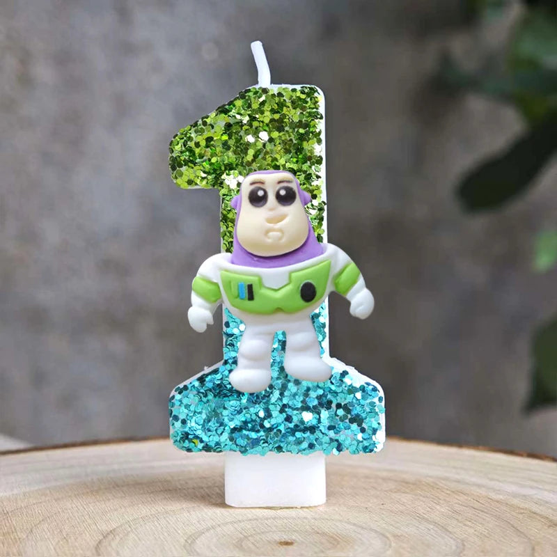 Toy Story Buzz Lightyear Candles.