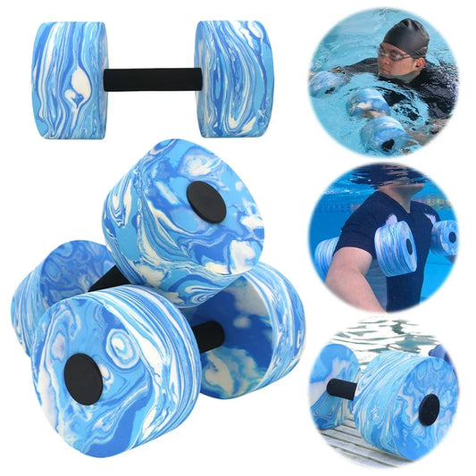 2Pcs Water Dumbbells Aquatic Exercise.