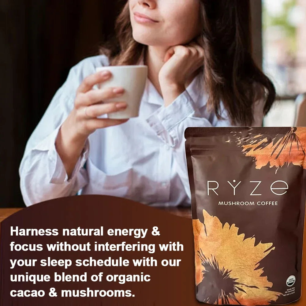 Organic Mushroom Coffee - Supports Immune Stress, Digestion