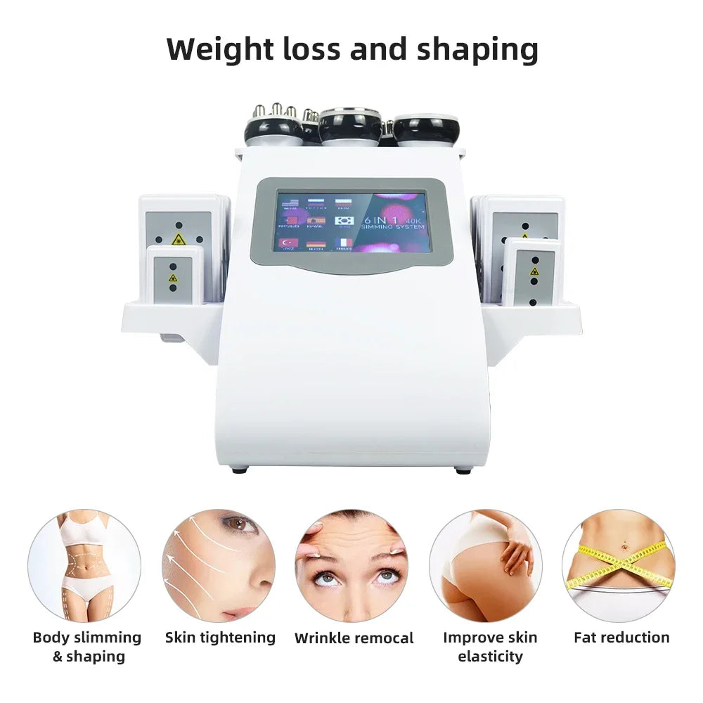6-in-1 Professional weight loss machine