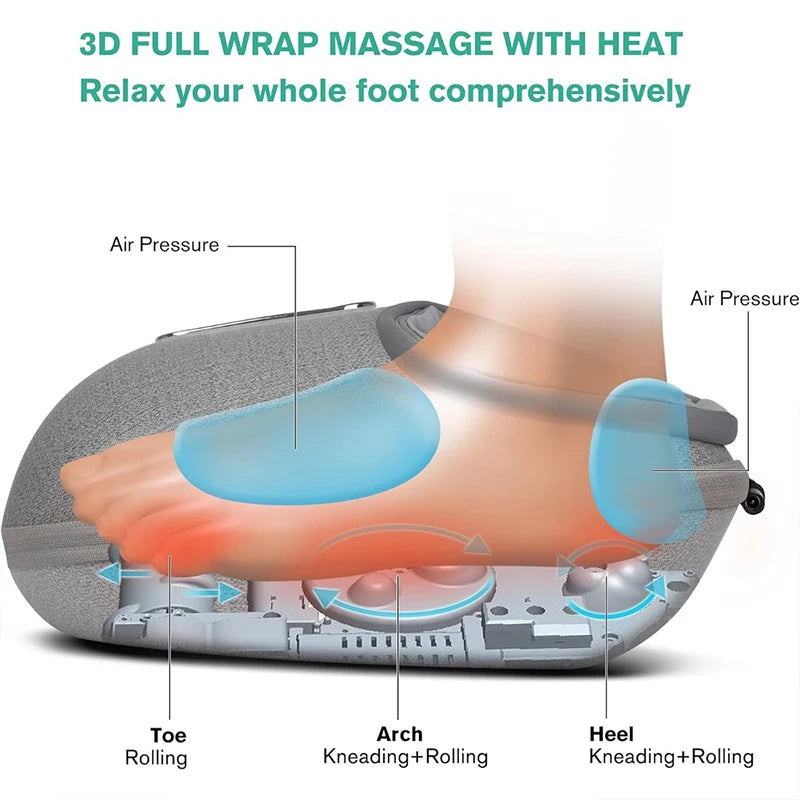 Foot Massager Heating Therapy for Home Office