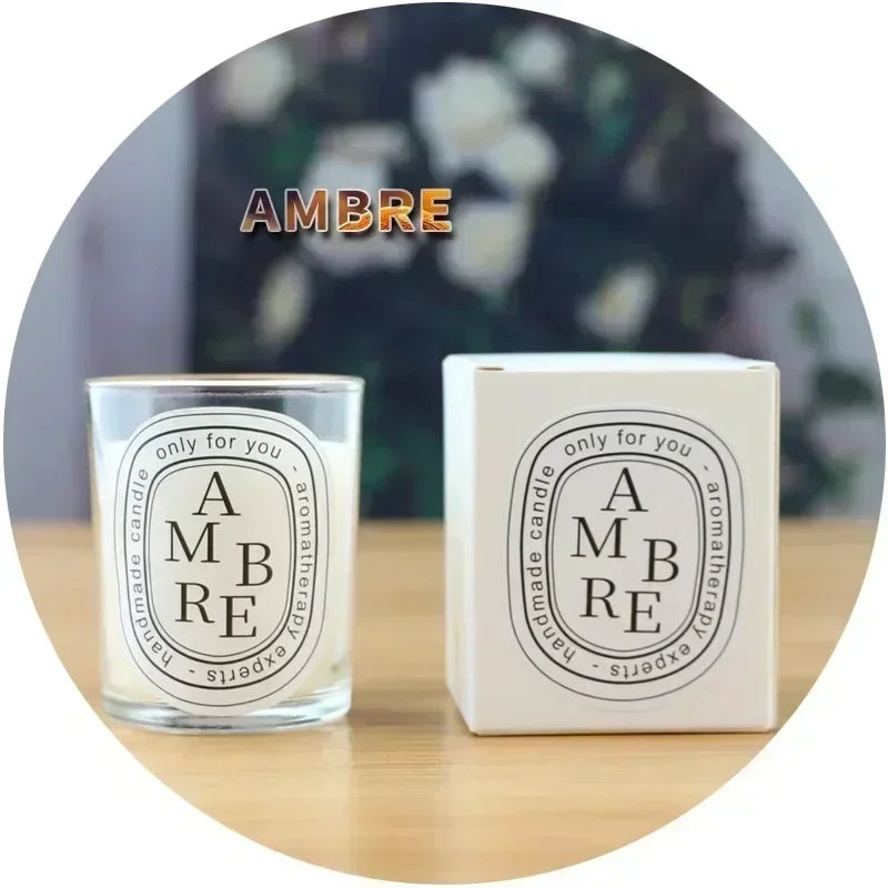 Romantic Transparent Scented Fragrance Candle.