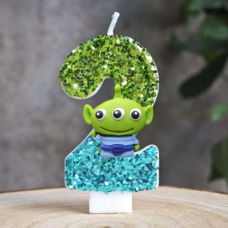 Toy Story Buzz Lightyear Candles.