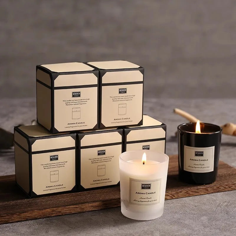 Romantic Long-Lasting Aromatherapy Candles.