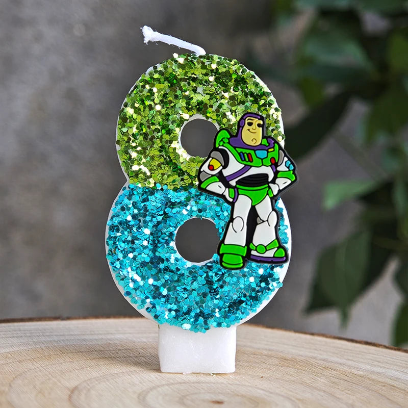 Toy Story Buzz Lightyear Candles.