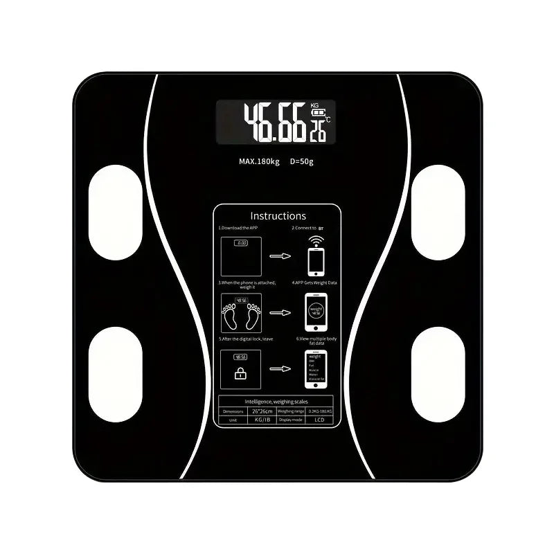 Smart Body Scale Wireless Weight Scale Body Composition Analyzer
