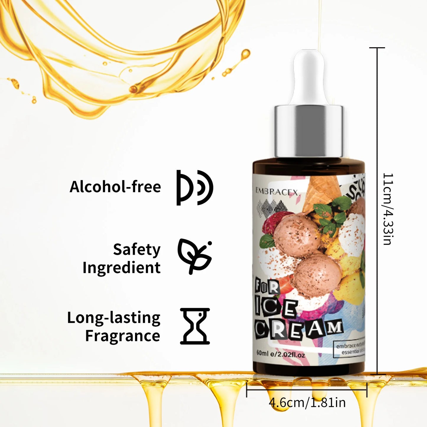 Vanilla Ice Cream Scented Essential Oil.