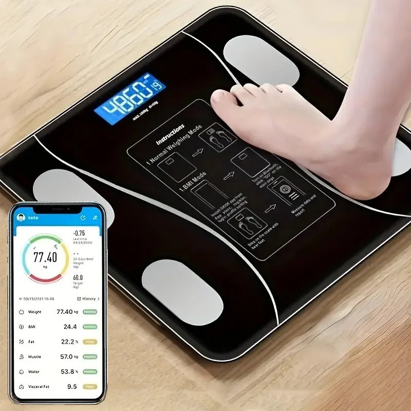 Smart Body Scale Wireless Weight Scale Body Composition Analyzer
