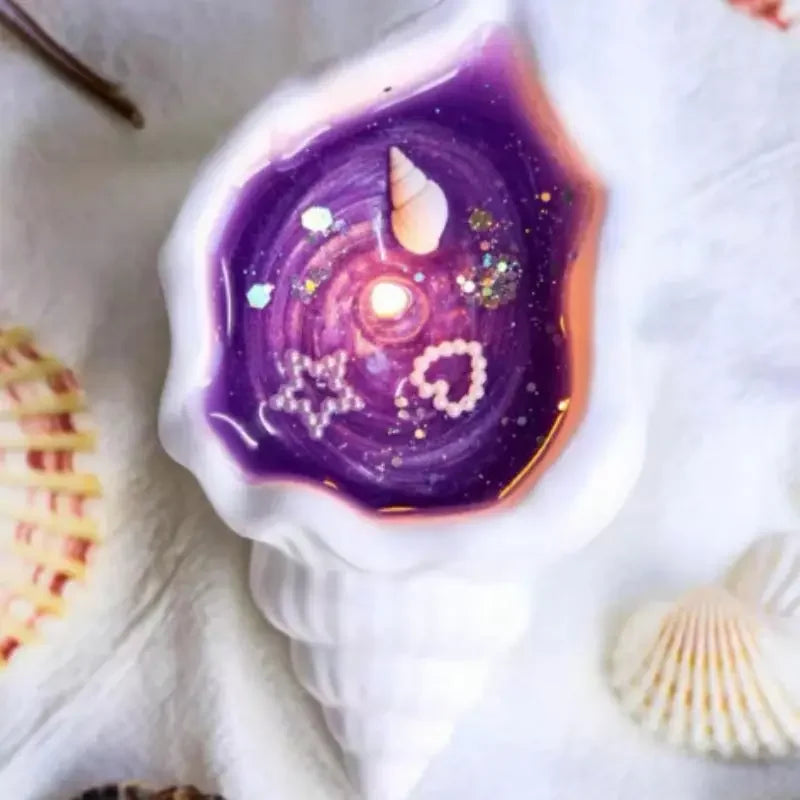 Sea Shell Aromatherapy Candle.