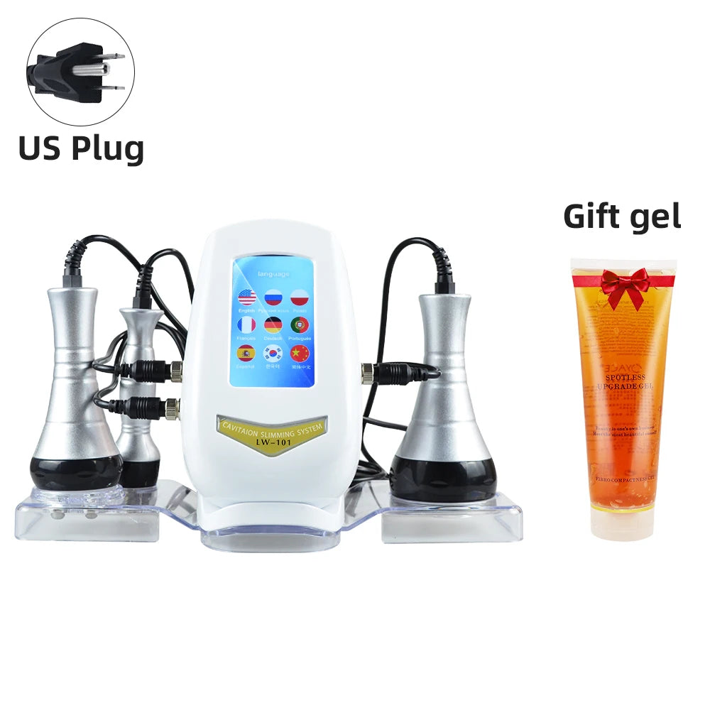 3-in-1 Vacuum 40K Slimming Cavitation Machine