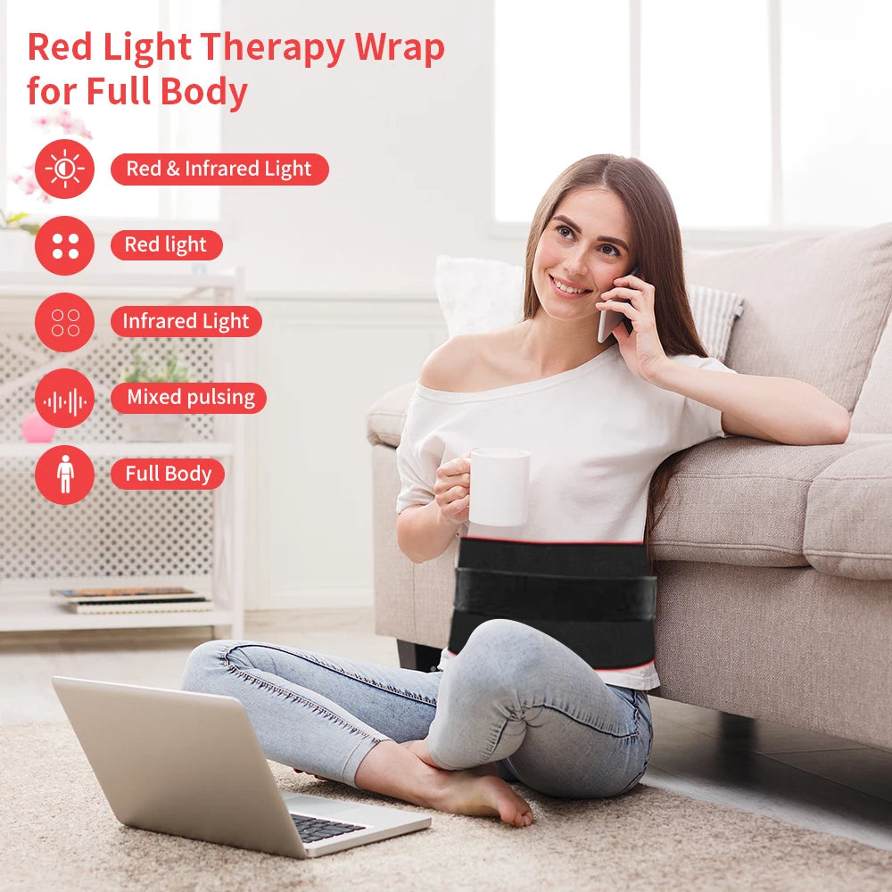 Red Light Therapy LED Infrared Light Device for Muscle Relax