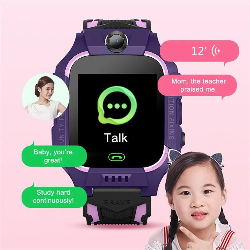 Kids Smart Watch Waterproof and Children GPS Tracker.