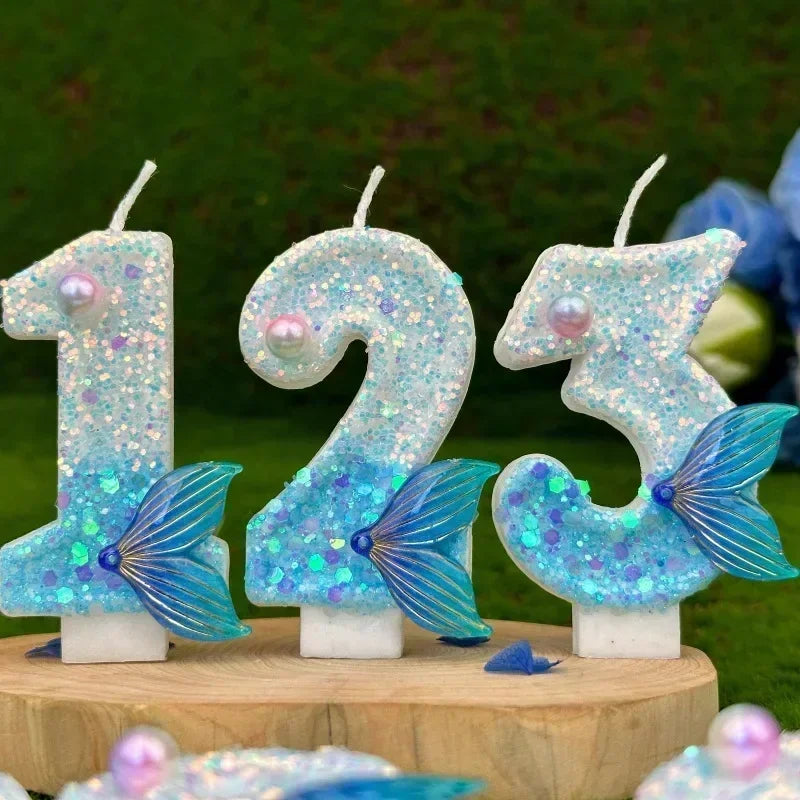 Girl Boy Birthday Number Candles.