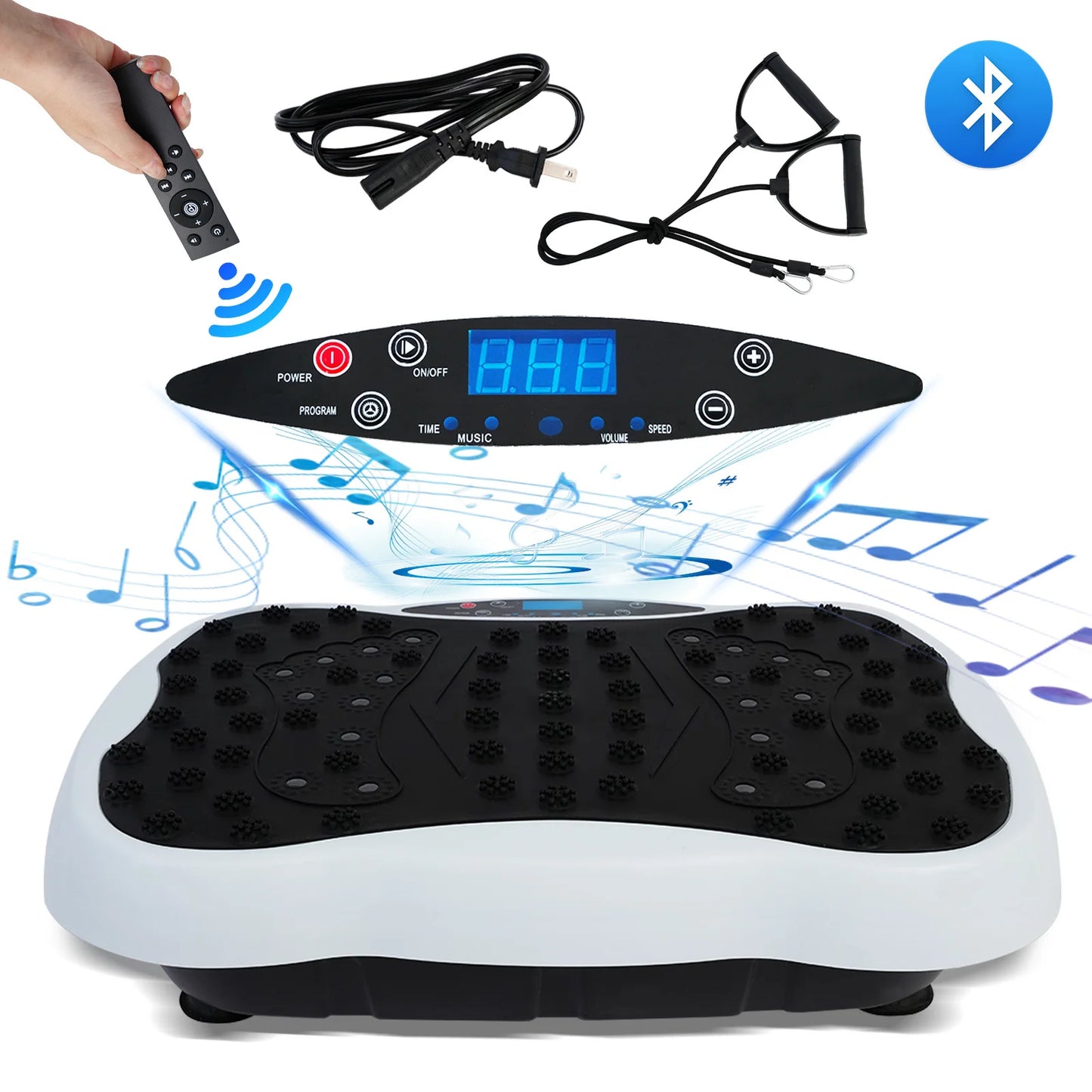 Full-Body Vibration Plate Exercise Machine.