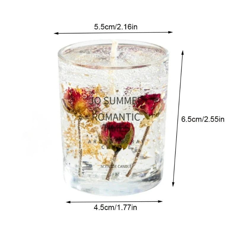 Scented Smokeless Aromatic Wax Candle.