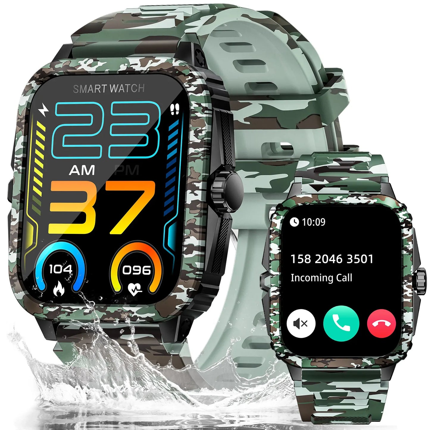 Men Smart Watch Waterproof Fitness Tracker