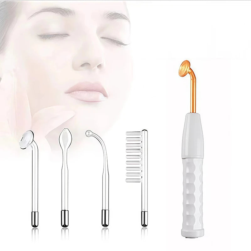 4-in-1 Facial Skin Care stick, High Frequency Facial Massager