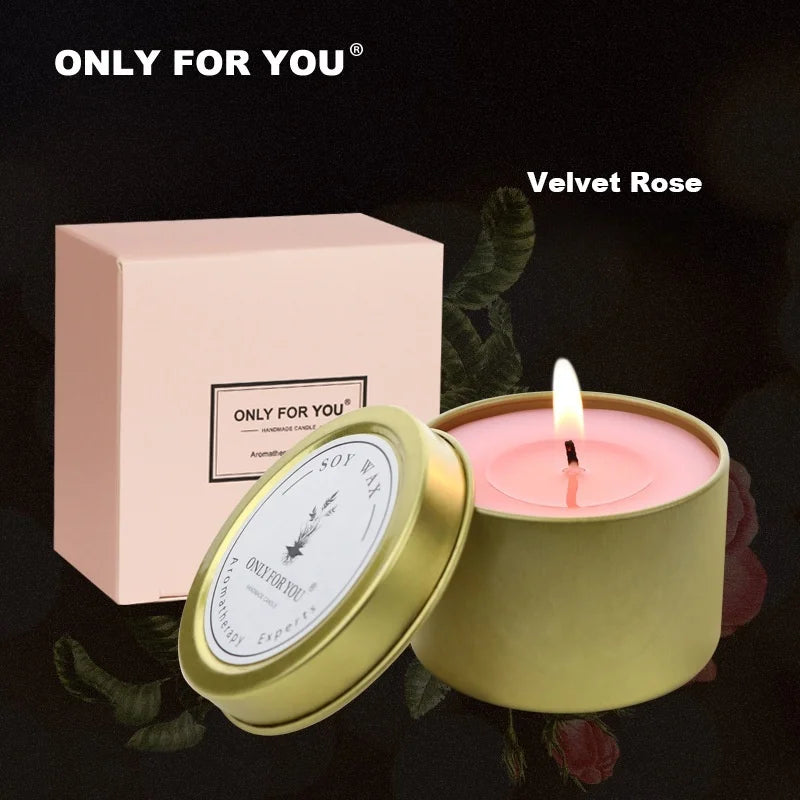 Romantic Transparent Scented Fragrance Candle.
