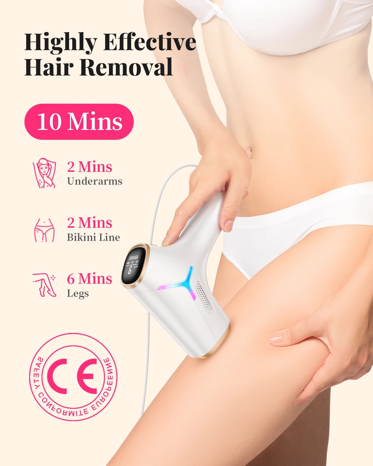 Laser Hair Removal for Women and Men.