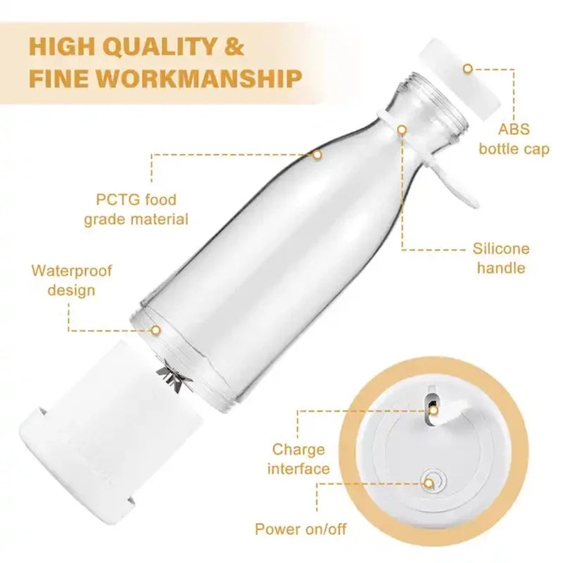 Portable electric juicer Cup Multifunctional fruit blender