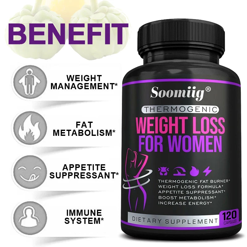 Thermogenic Fat Burner - Natural Appetite Suppressant,