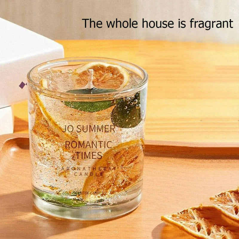 Scented Smokeless Aromatic Wax Candle.