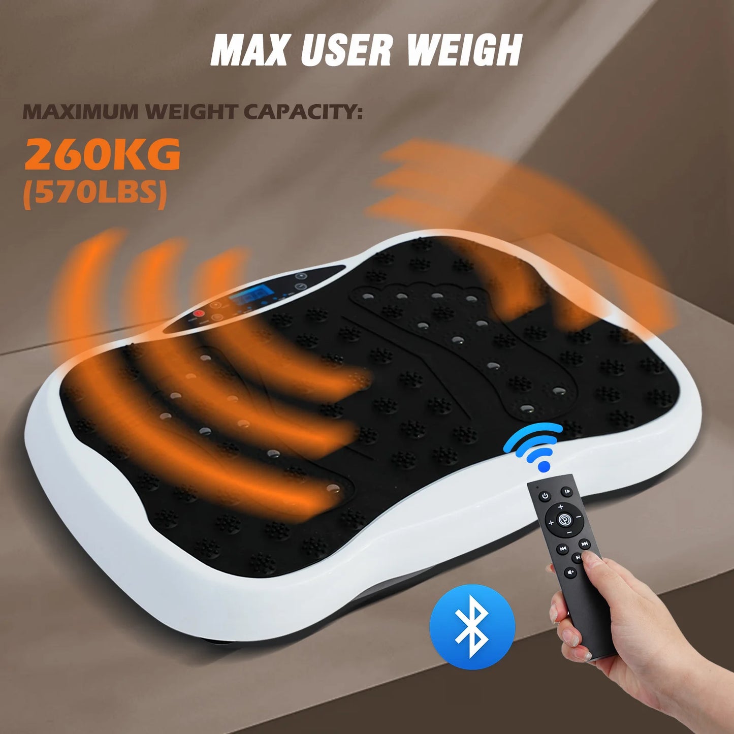 Full-Body Vibration Plate Exercise Machine.