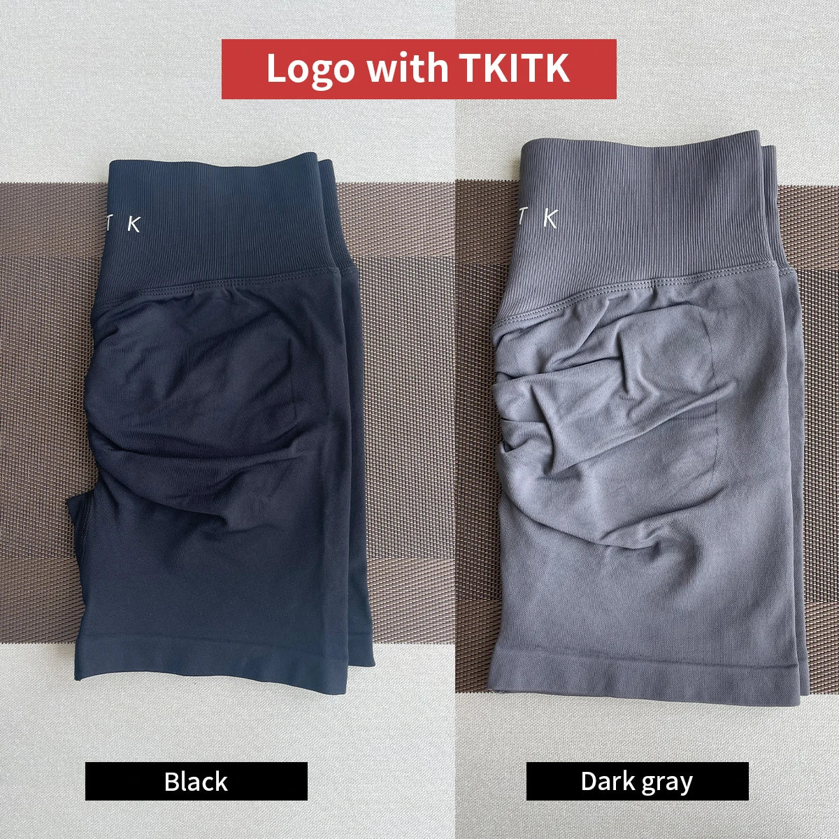 Solid Seamless Yoga shorts for Gym Running Bike Wear.
