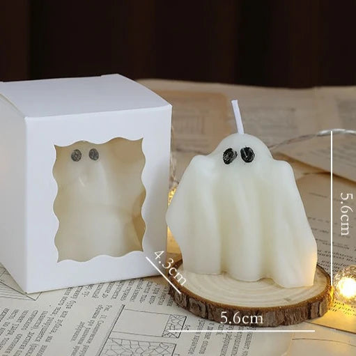 Halloween Ghost Candle.