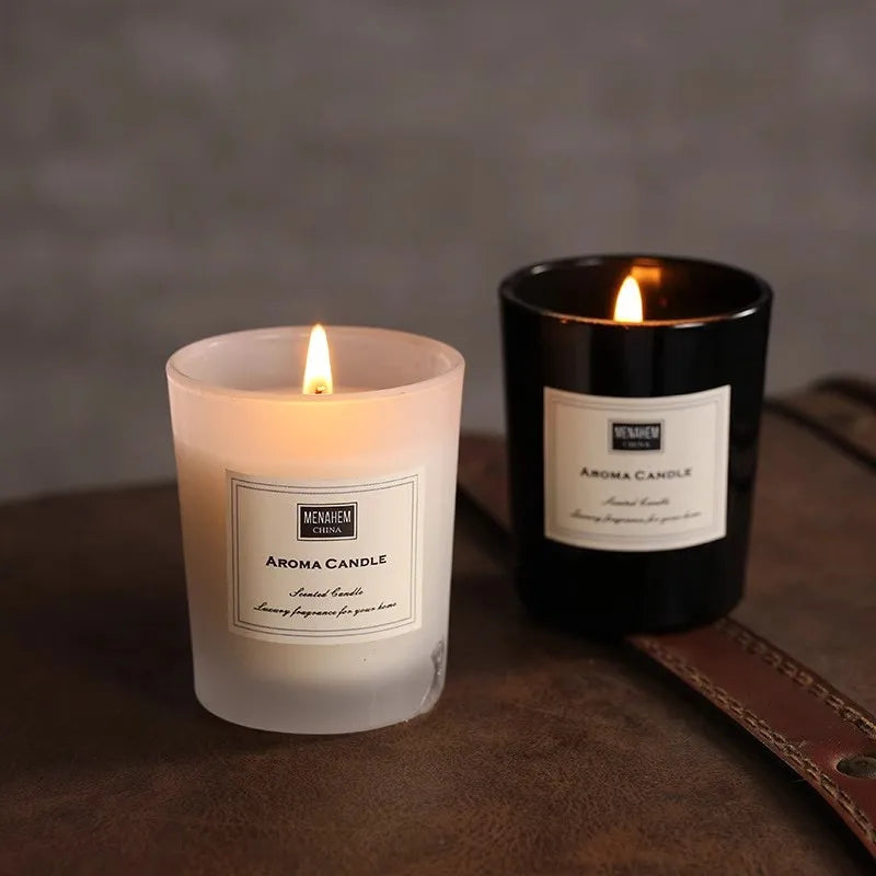 Romantic Long-Lasting Aromatherapy Candles.
