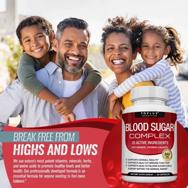 Vitamin C, Vitamin E Supplement, Blood Sugar Complex,