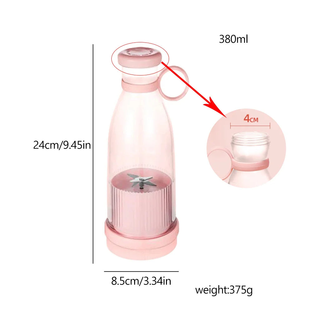 Rechargeable Mixers Fresh Juice $ Smoothie Ice Maker