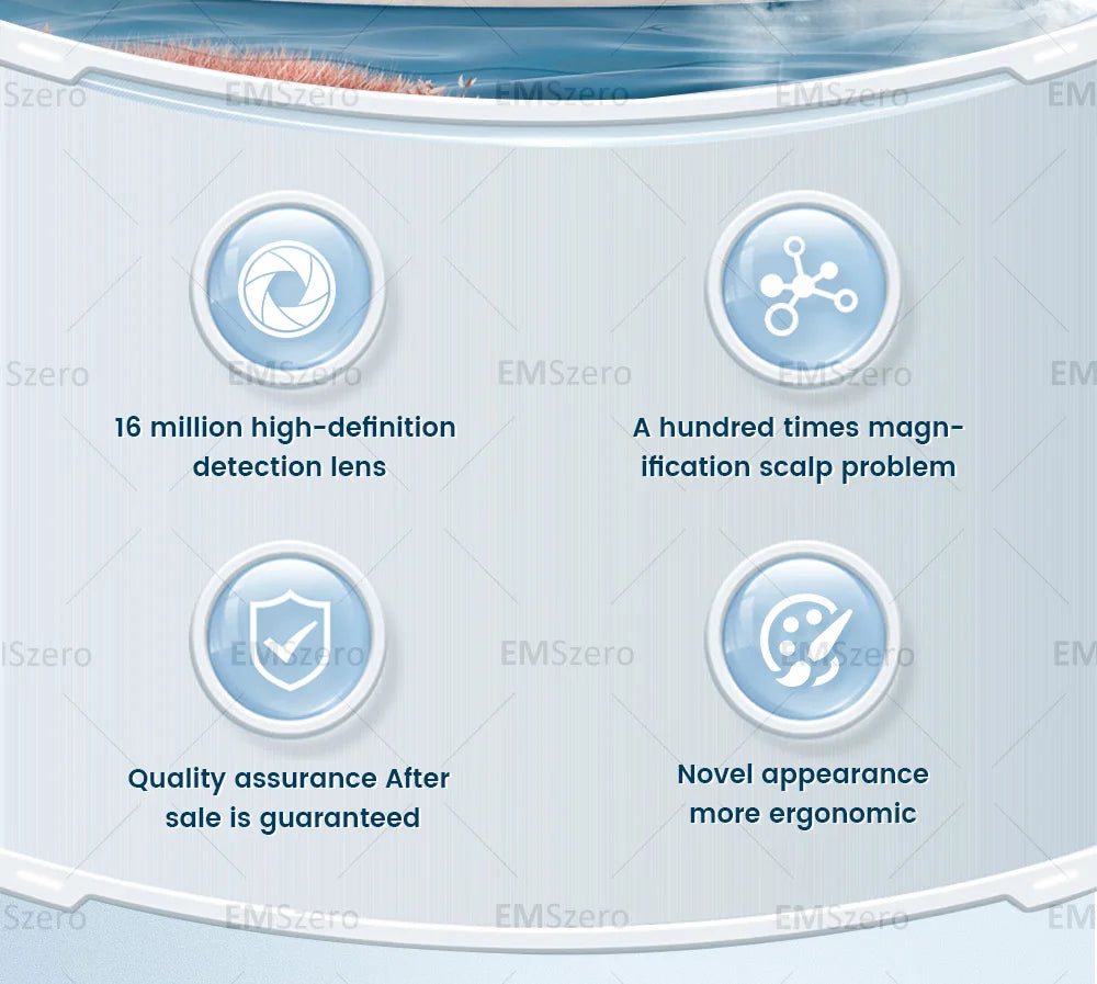 Professional Hair Care Analysis Machine Analysis