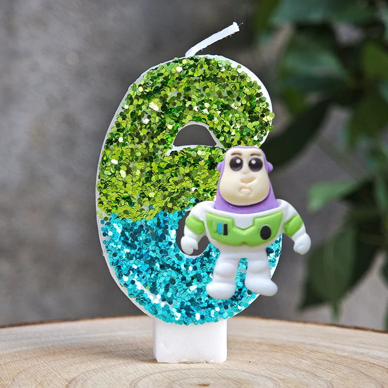 Toy Story Buzz Lightyear Candles.