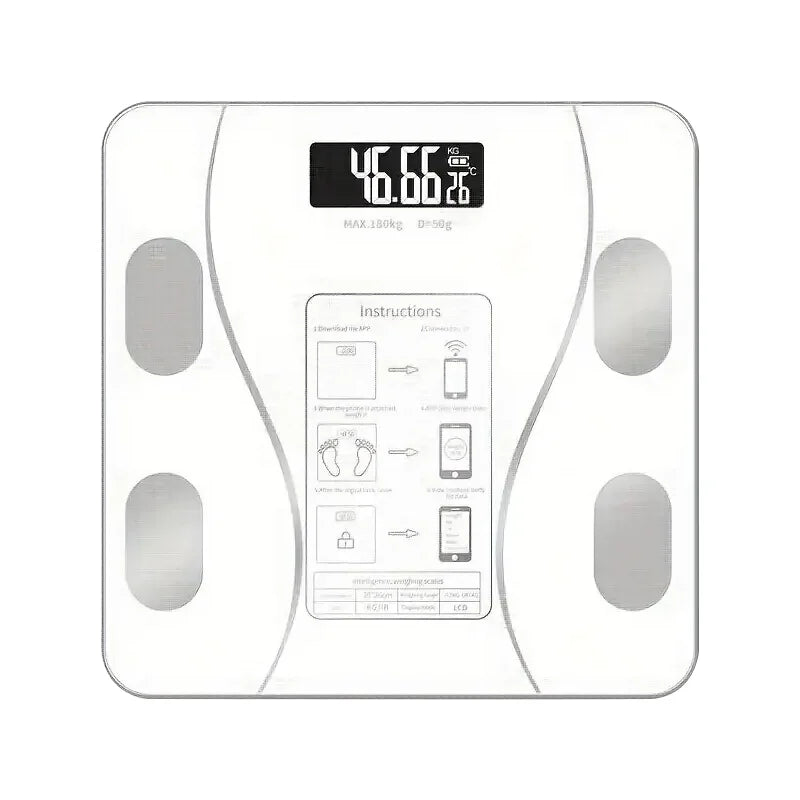 Smart Body Scale Wireless Weight Scale Body Composition Analyzer