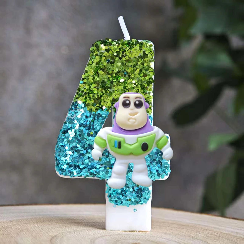 Toy Story Buzz Lightyear Candles.