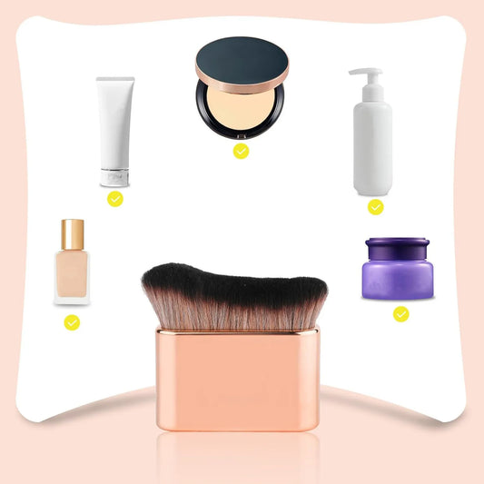 Tanning Brush with Soft Bristles