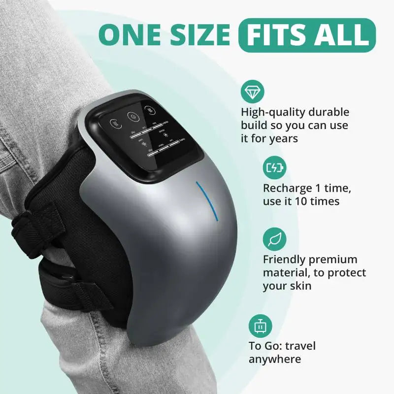 Cordless Knee Massager with Heat.