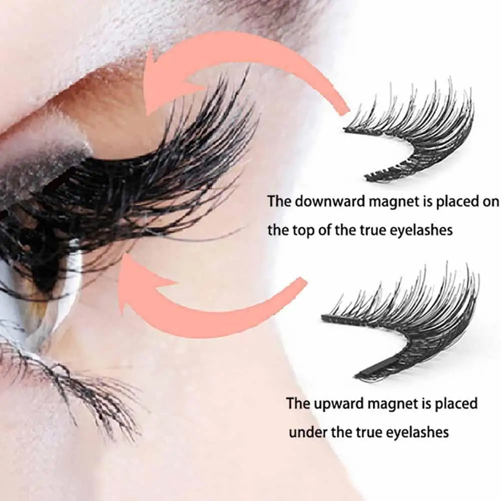 3D Natural Magnetic Eyelashes.