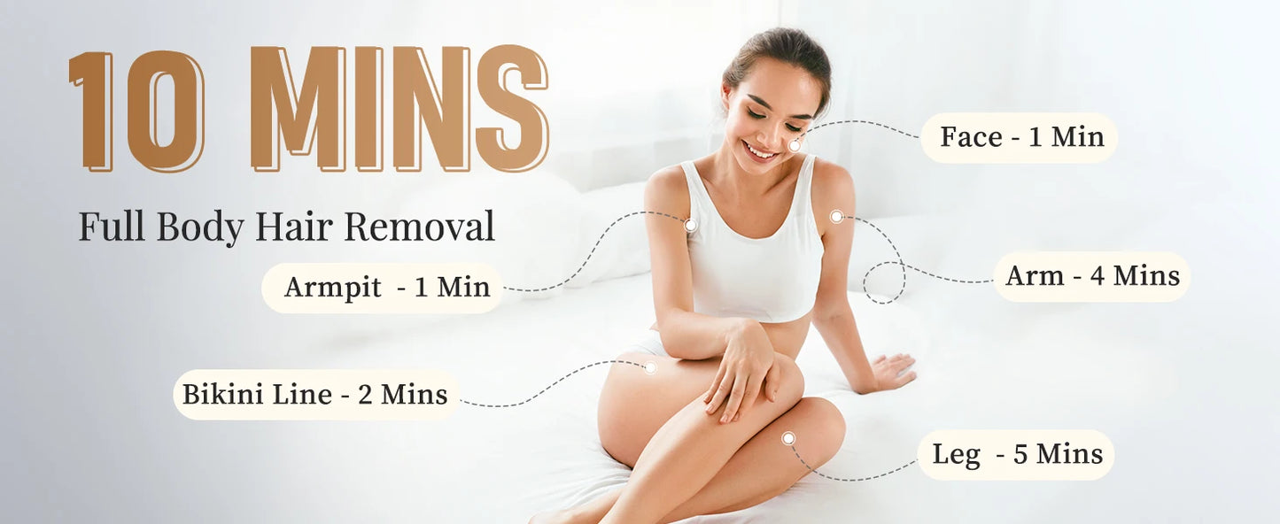 3-in-1 Laser Epilator.