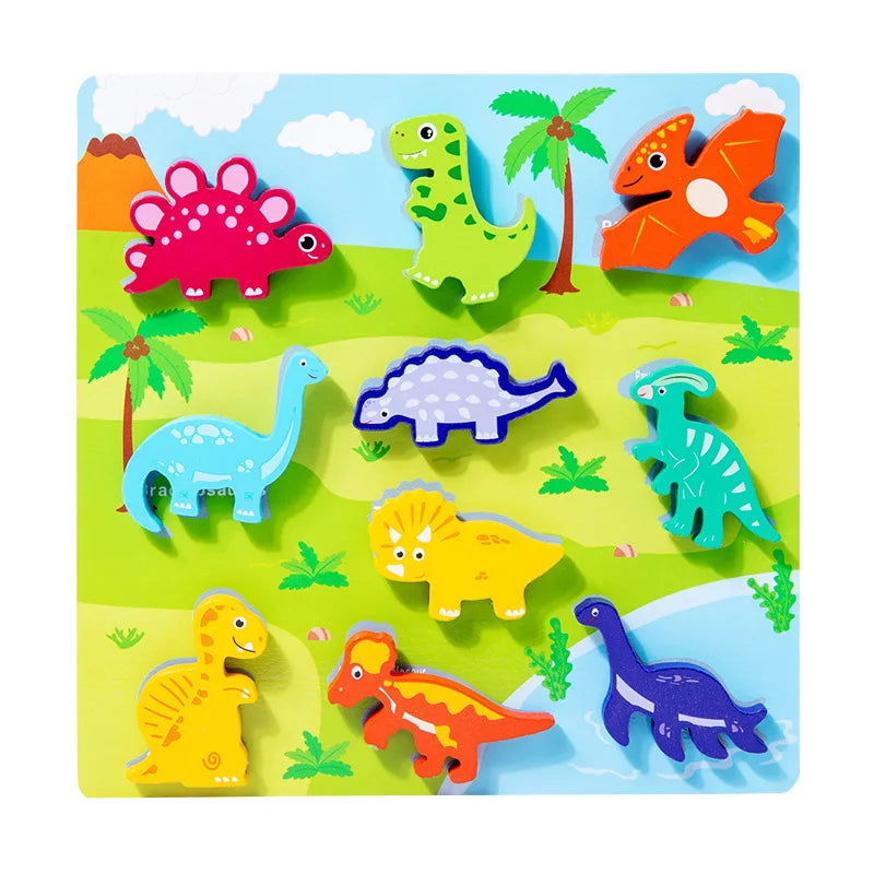 Children's 3D Puzzle Early Education.