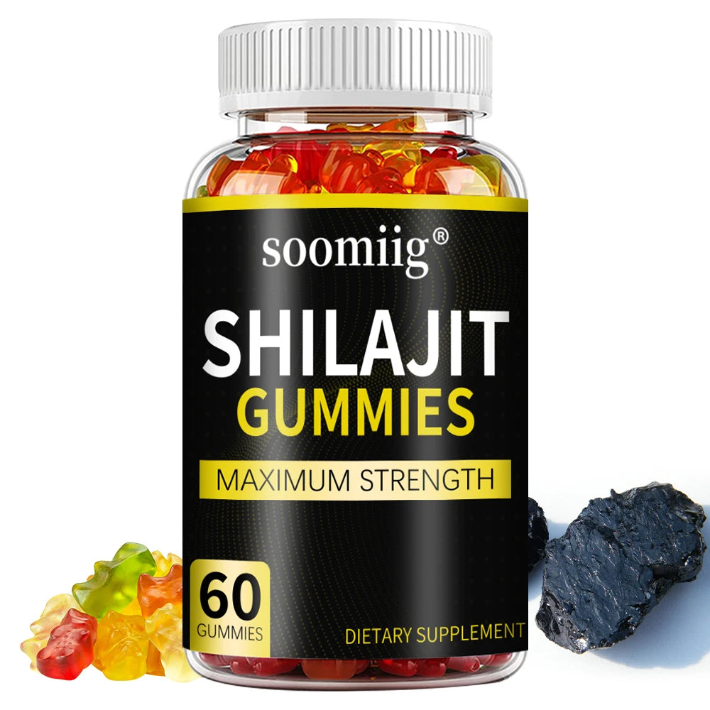 Shilajit gummies - improve energy and relieve stress
