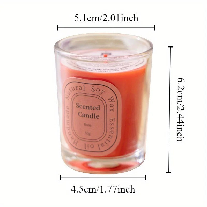 Scented Multi-Color Candle for Home.