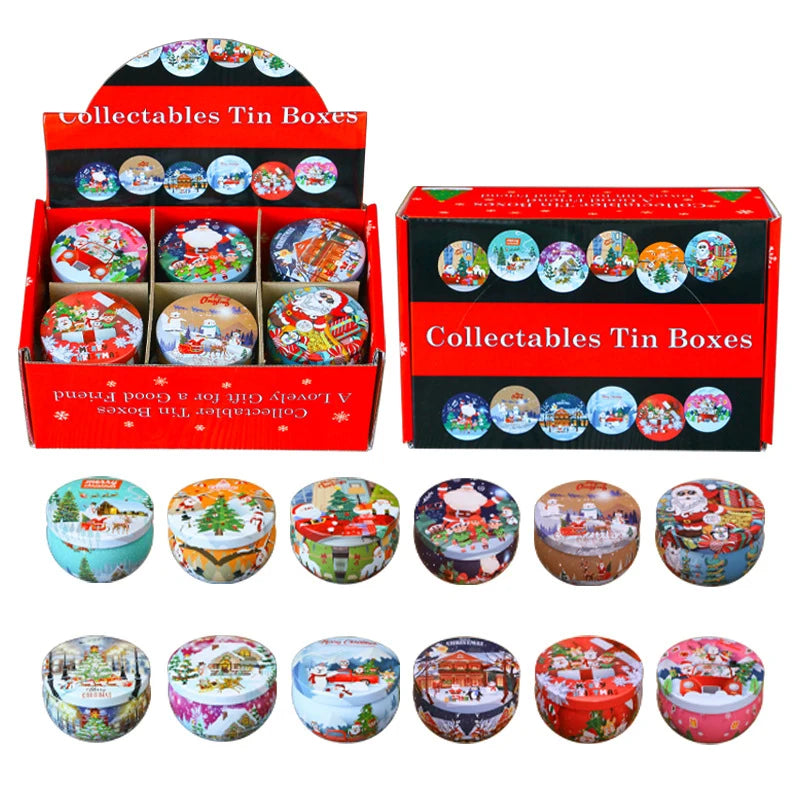 Christmas Scented Candles Set.